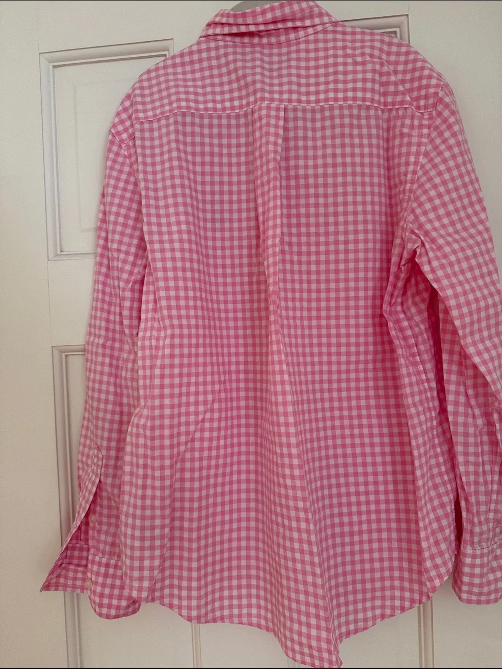 Ralph Lauren Pink Gingham Button-Down Shirt